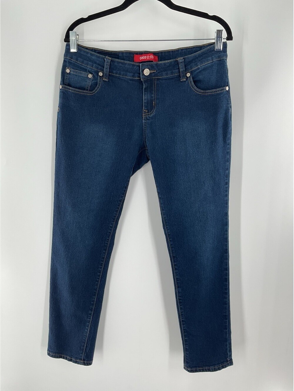 Gogo Star Women’s Jeans Size 15 Dark Blue Tapered 112